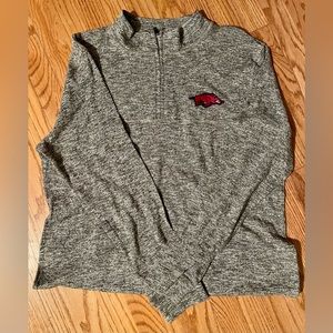 Arkansas Razorbacks :: Colosseum Quarter-zip :: Size XL :: EUC